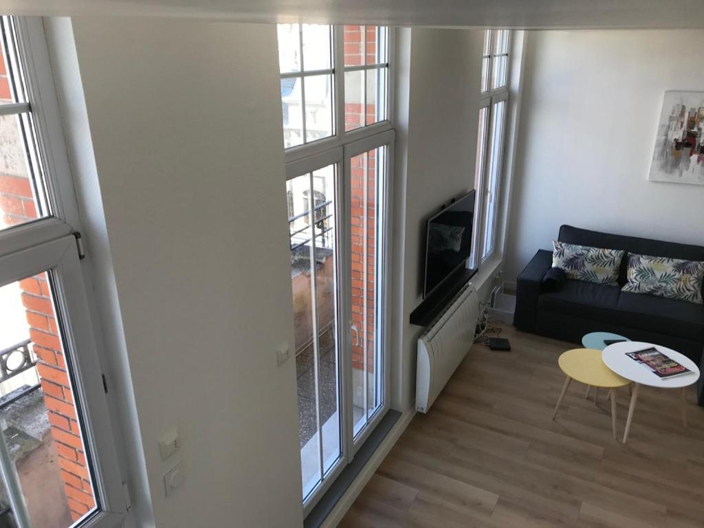 Appartement Centre Ville - Vue Cathedrale - 33 Реймс Екстериор снимка